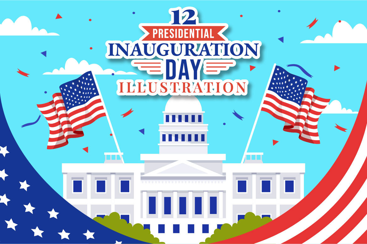 12 USA Presidential Inauguration Day Illustration | Deeezy