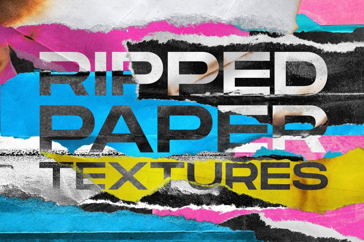 Free Ripped Paper Pack – Free Design Resources