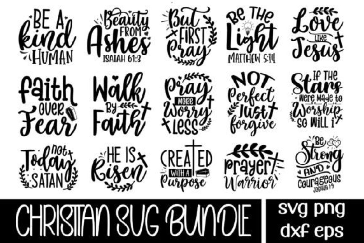 Christian SVG Bundle | Deeezy