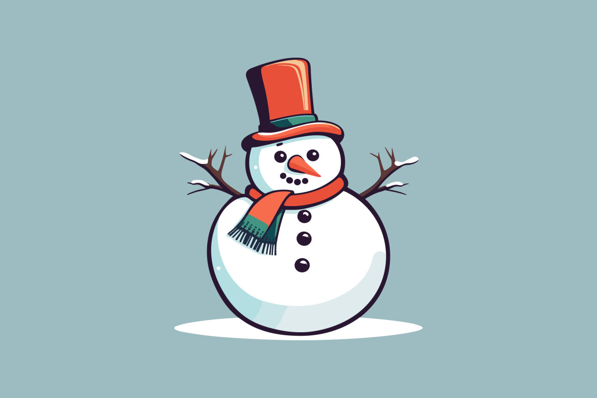 Snowman Illustration | Deeezy