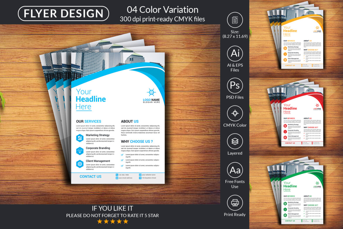Flyer Design Template | Deeezy