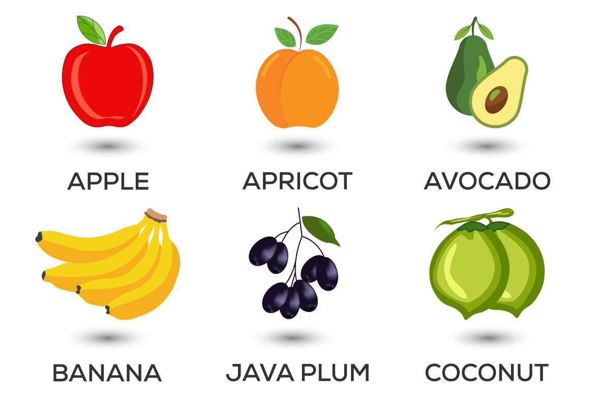 Set of fruits | Deeezy