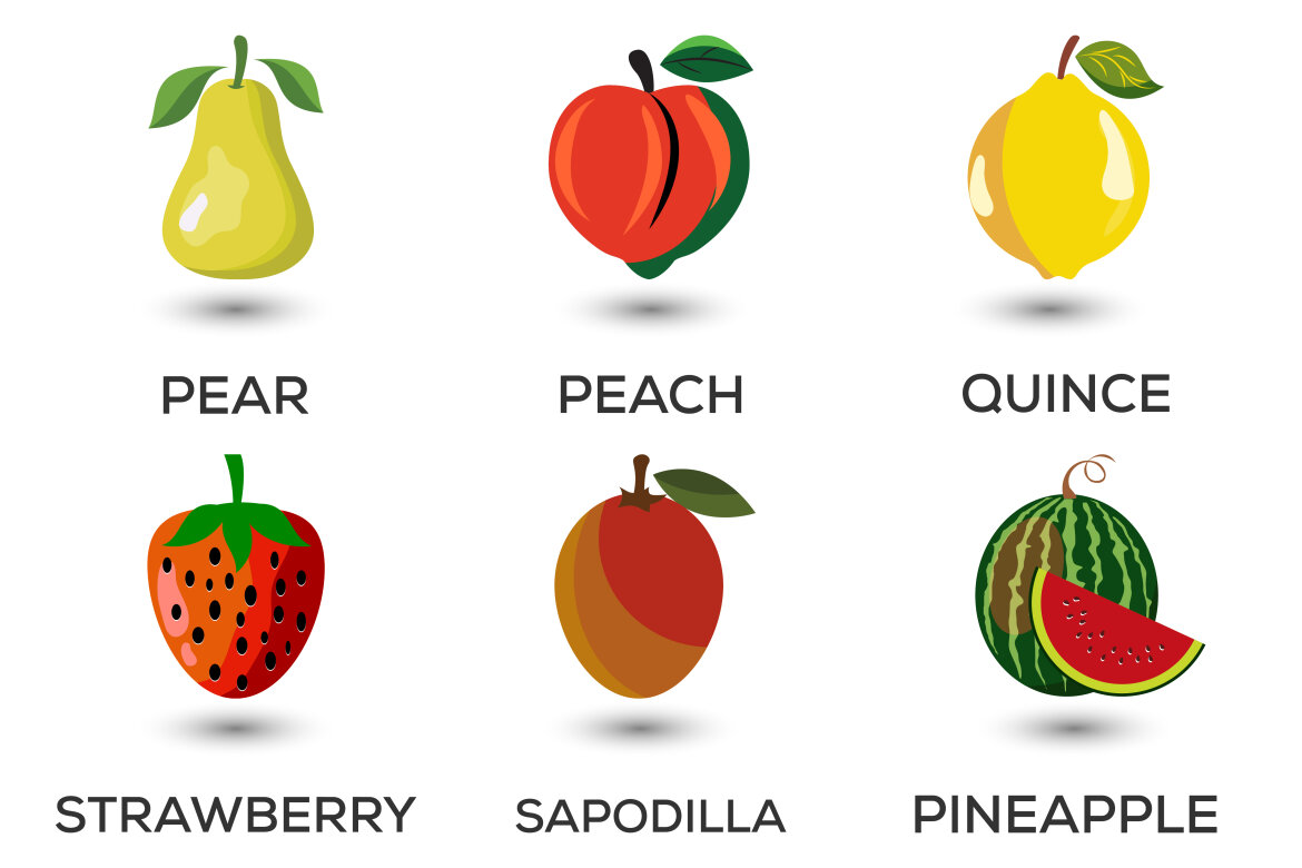 Set of fruits | Deeezy