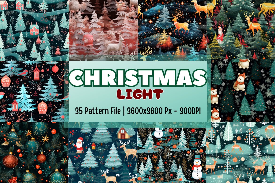 Free Christmas Light Patterns | Deeezy