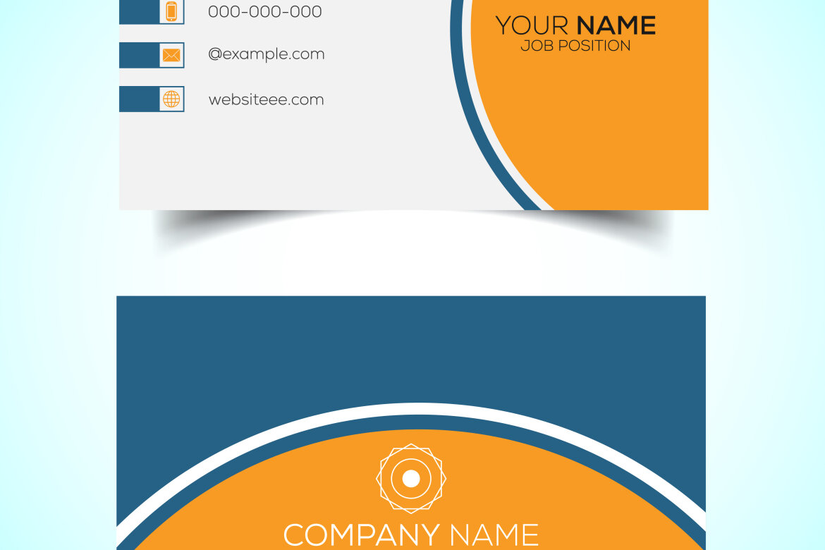 corporate business card template | Deeezy
