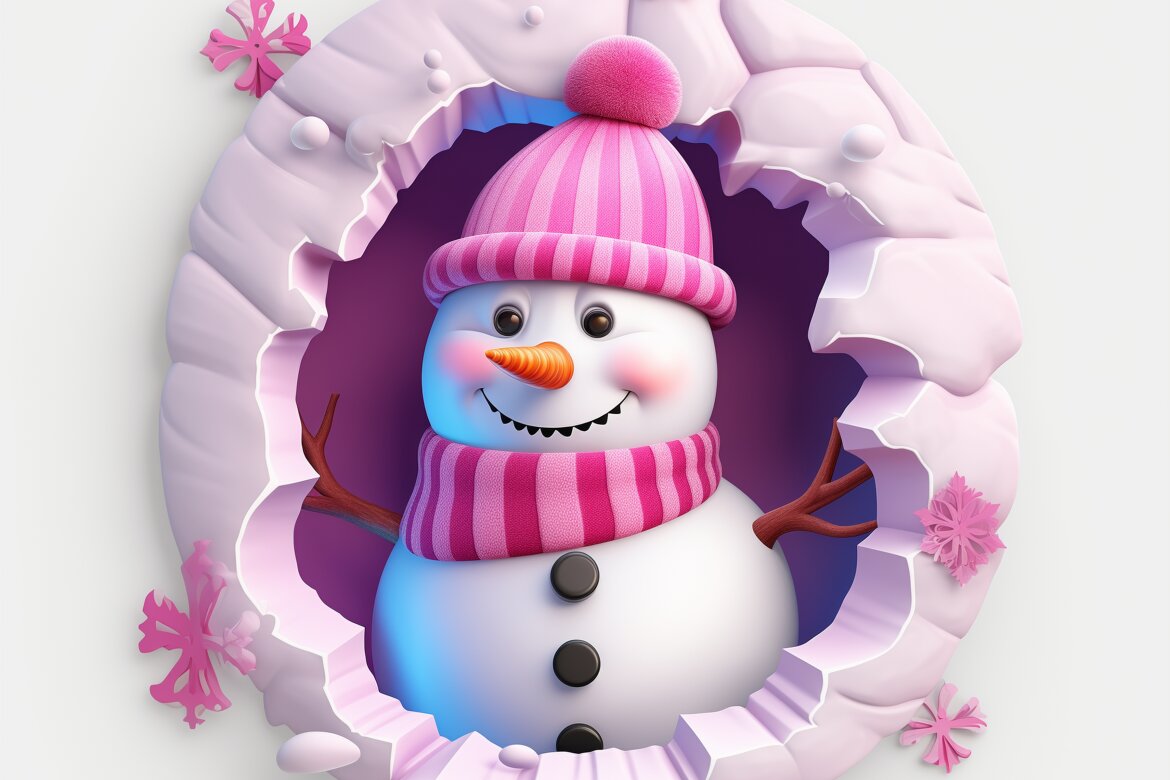 Pink Christmas Background | Deeezy