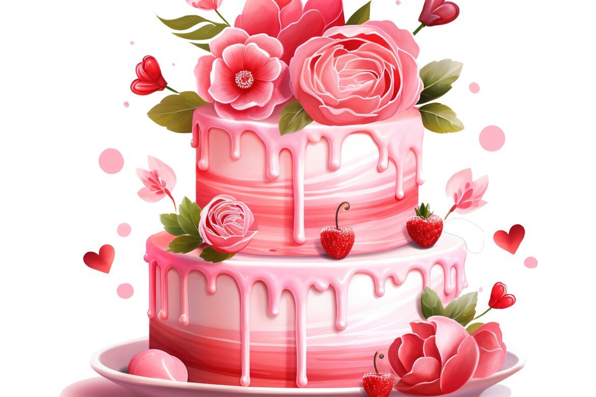 Cake Pink Pattern | Deeezy