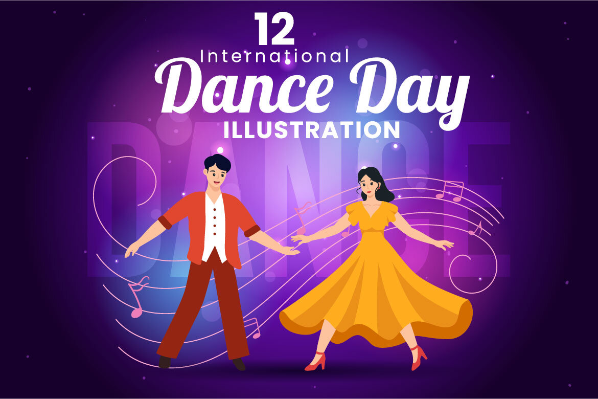 12 International Dance Day Illustration | Deeezy