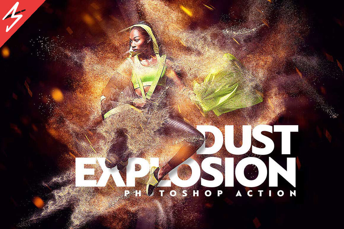 Dust Explosion Photoshop Action | Deeezy