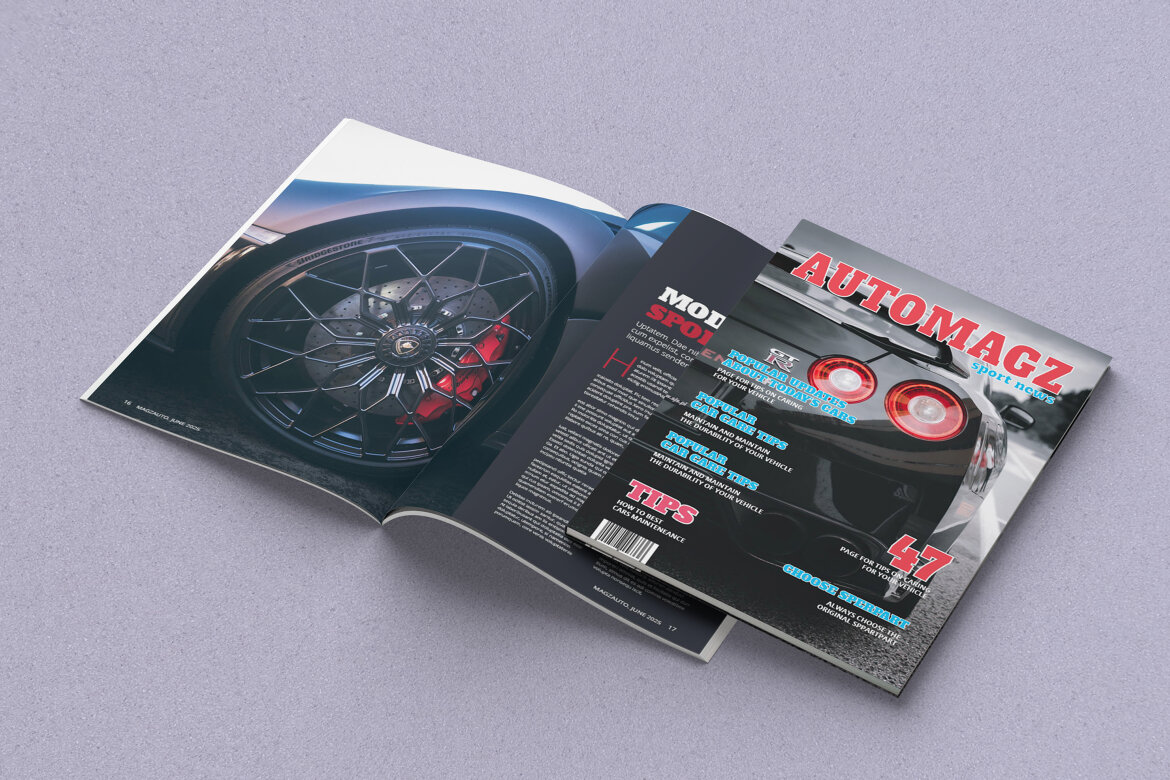 Magazine Template | Deeezy