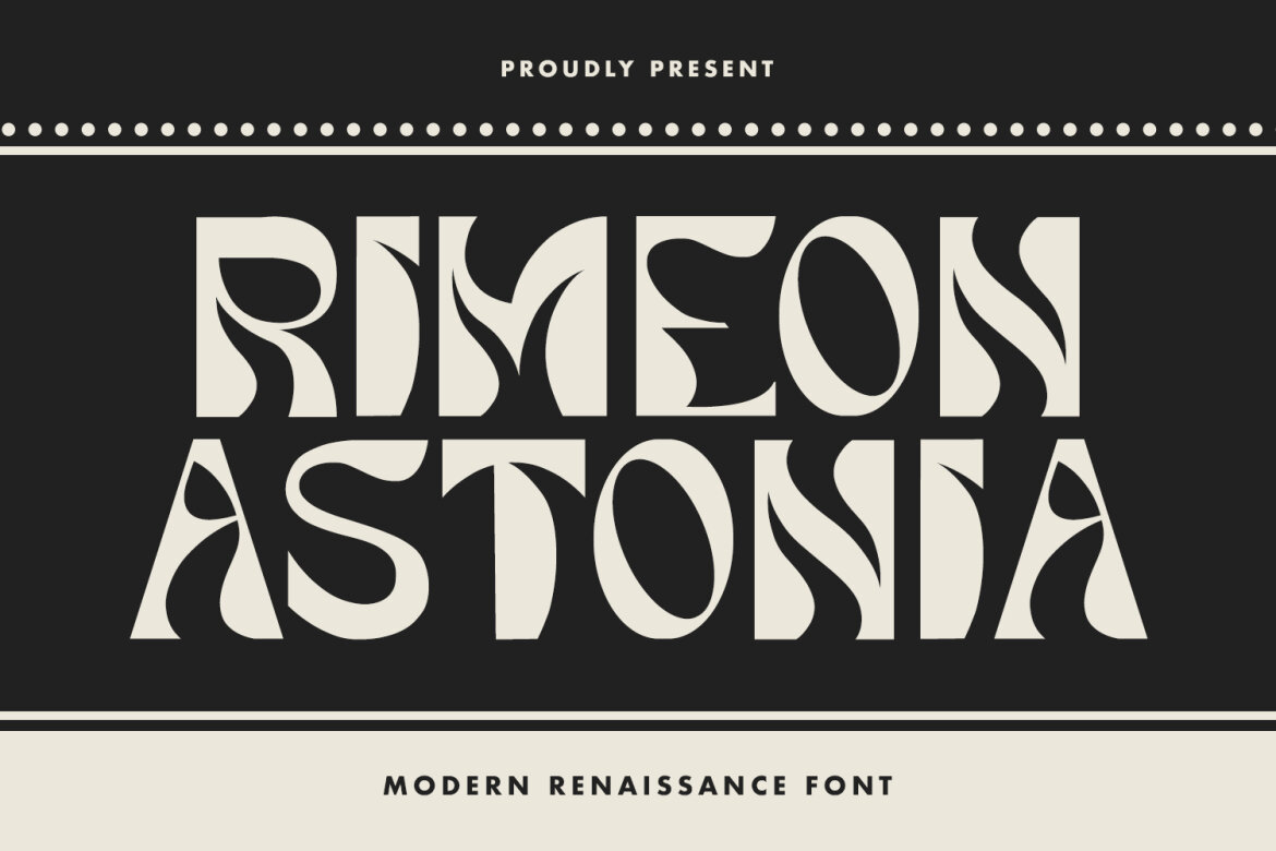 Rimeon Astonia FREE Renaissance Font | Deeezy