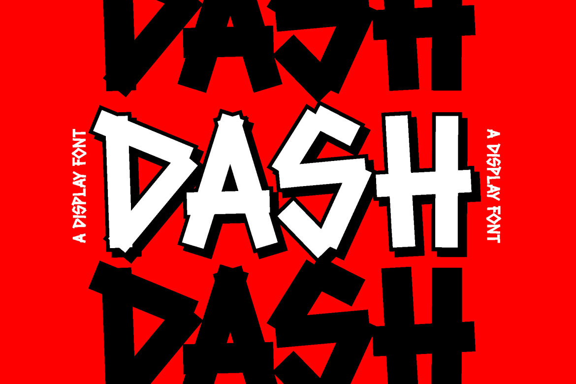 Dash Display Font | Deeezy