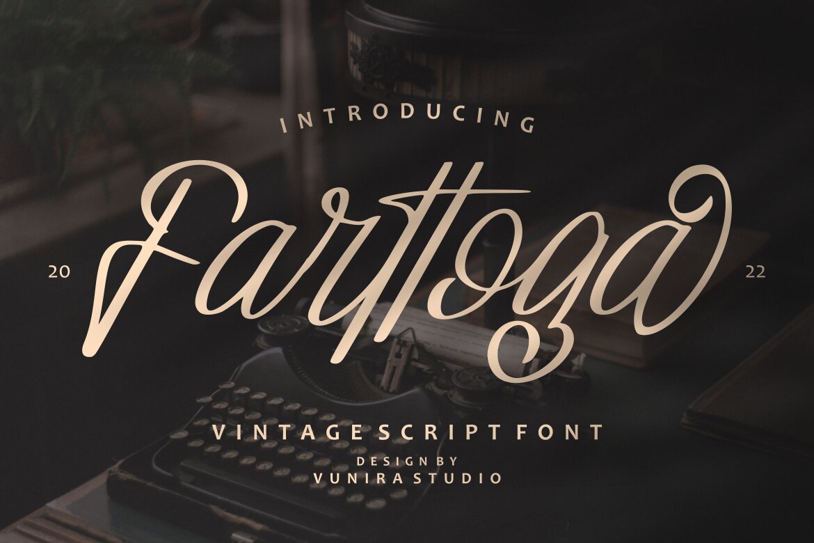 Farttoga - Vintage Script | Deeezy