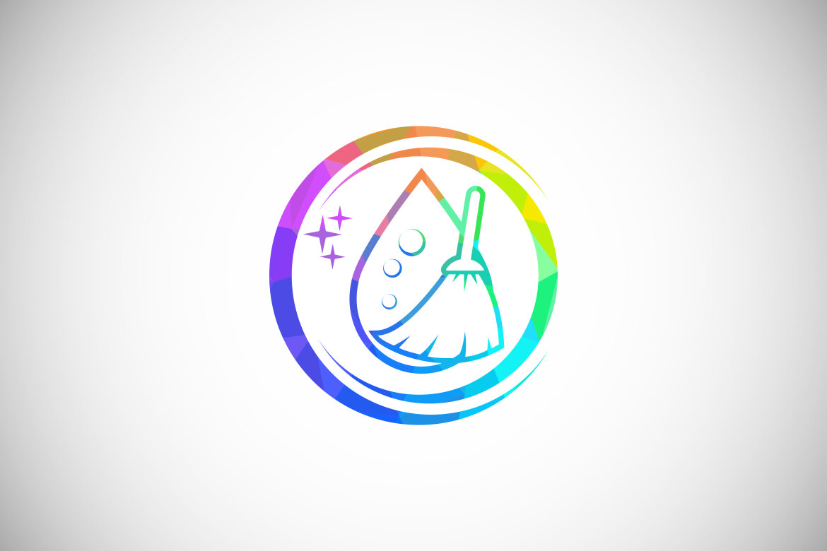 Cleaning Service Logo Design | Deeezy