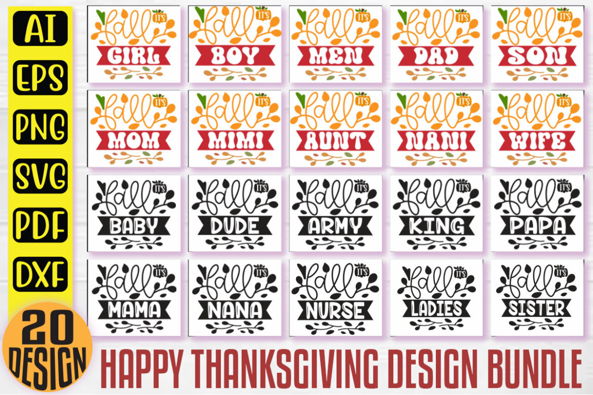 Thanksgiving svg bundle,fall svg bundle bundle , fall autumn mega svg ...