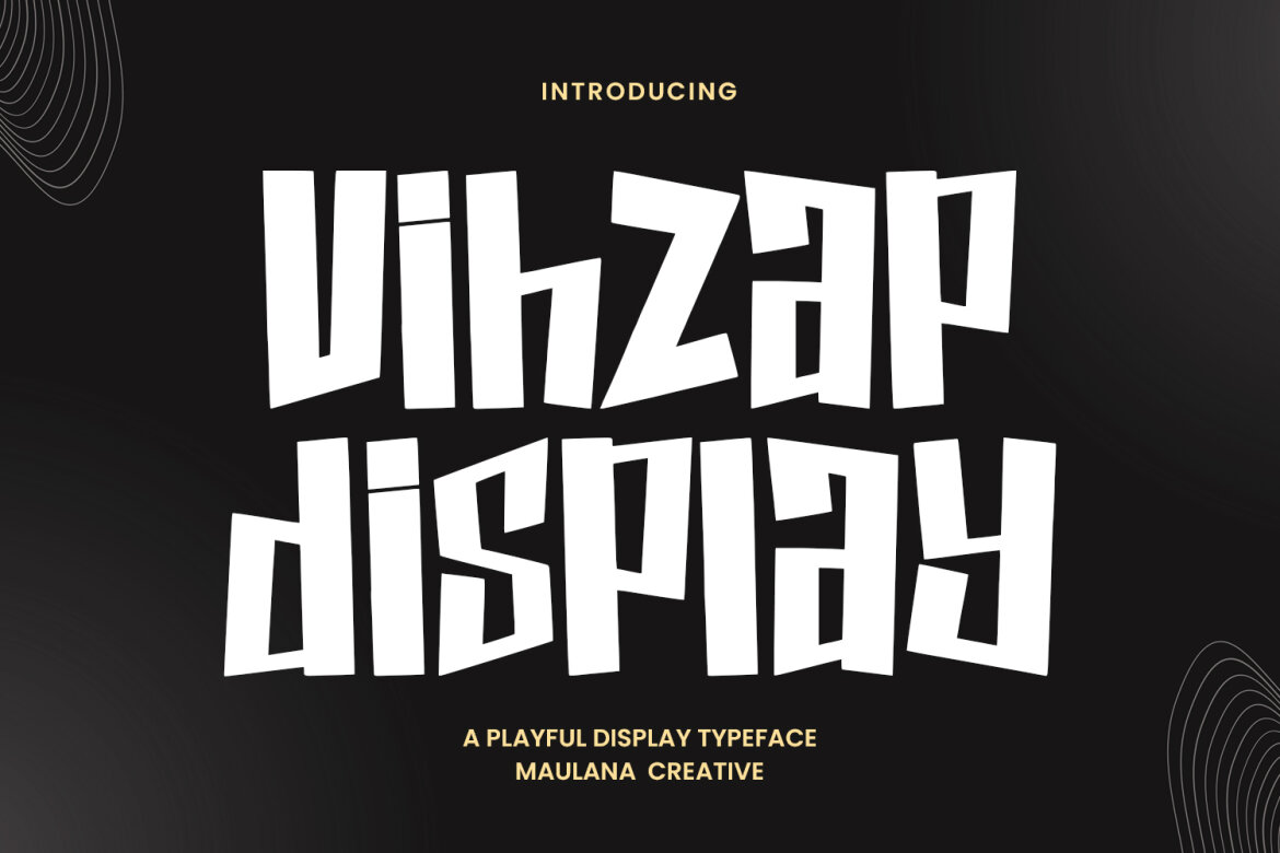 Vihzap Playful FREE Font | Deeezy