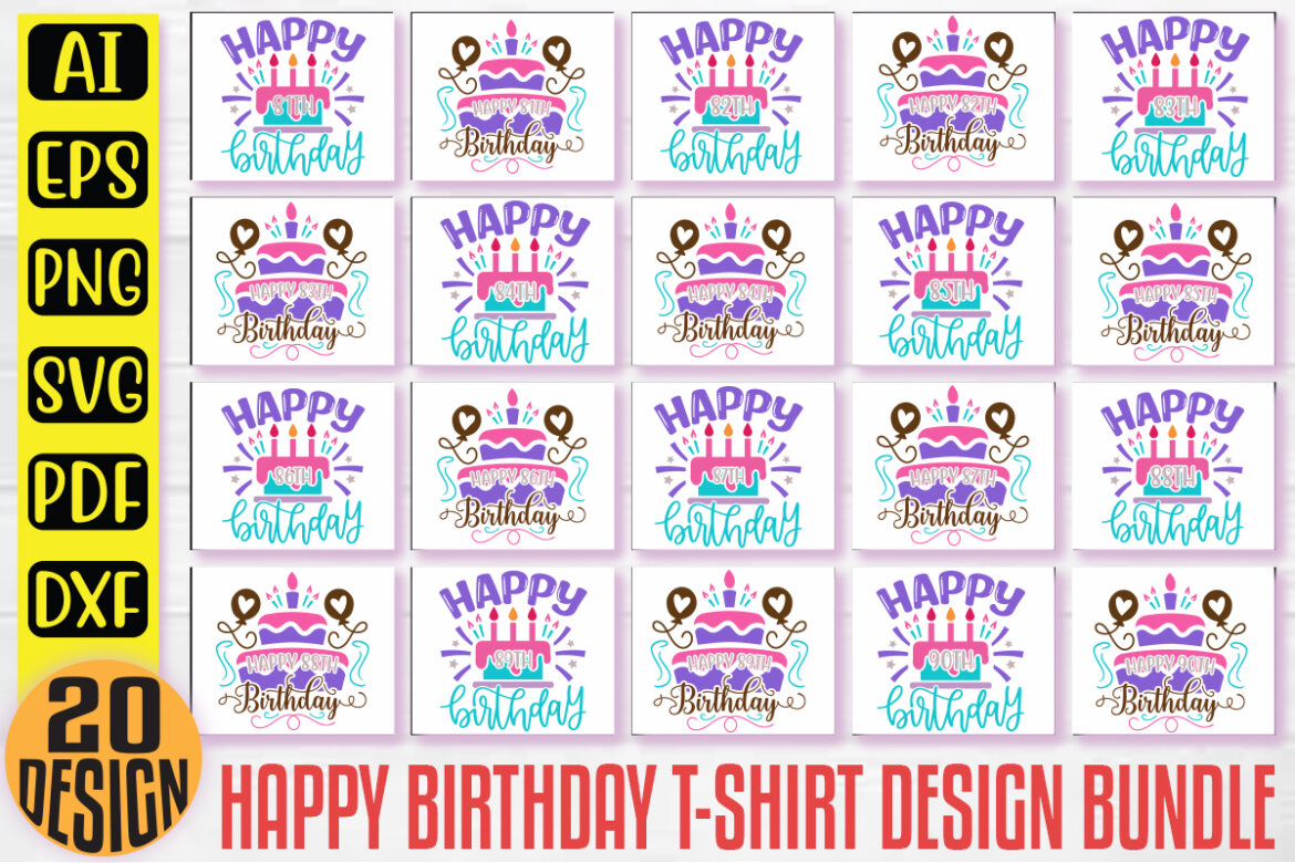 Birthday svg bundle, birthday svg, birthday girl svg, birthday shirt ...