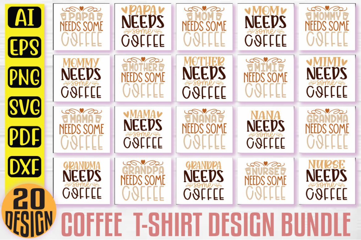 Coffee svg bundle, Funny coffee svg bundle | Deeezy