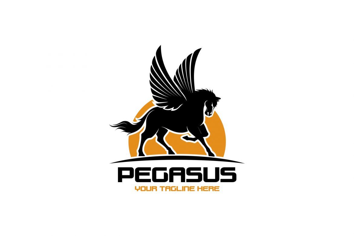 Pegasus Logo Design Vector Download