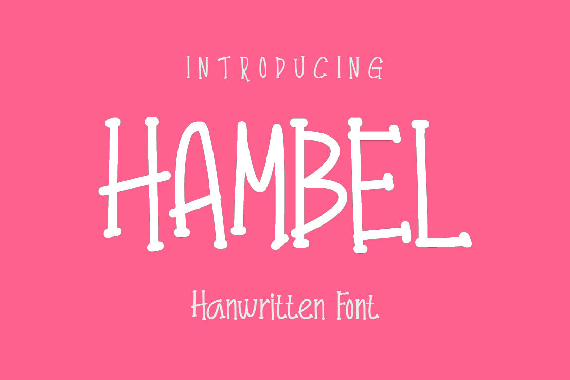 Hamble font | Deeezy