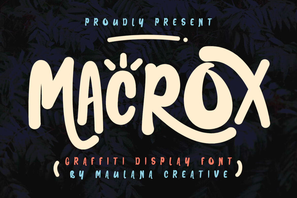 Macrox Graffiti Display Font | Deeezy