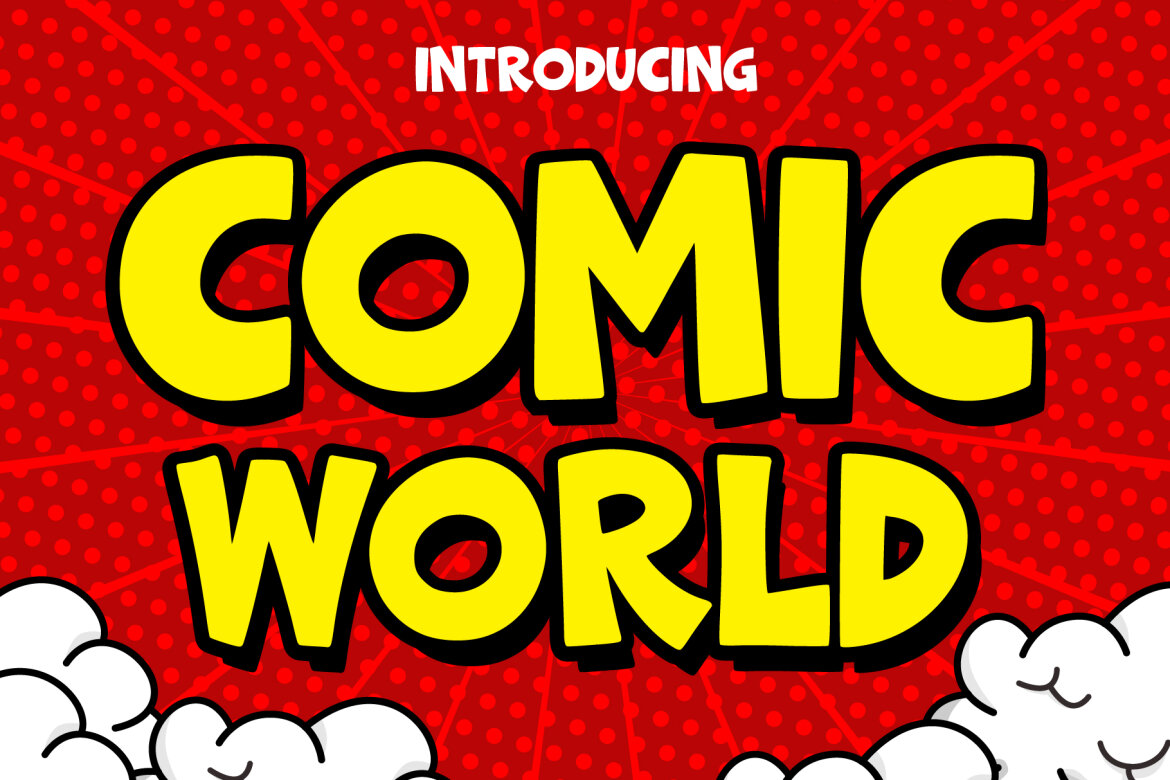 Comic World Font | Deeezy