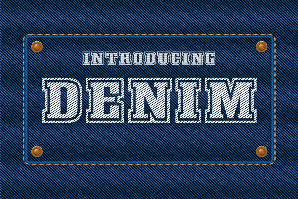 Denim Fonts | Deeezy