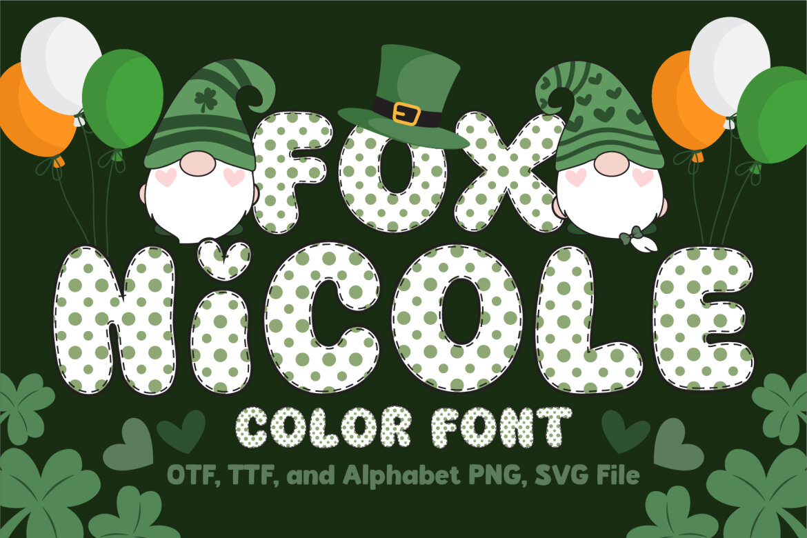 Fox Nicole Color Font | Deeezy