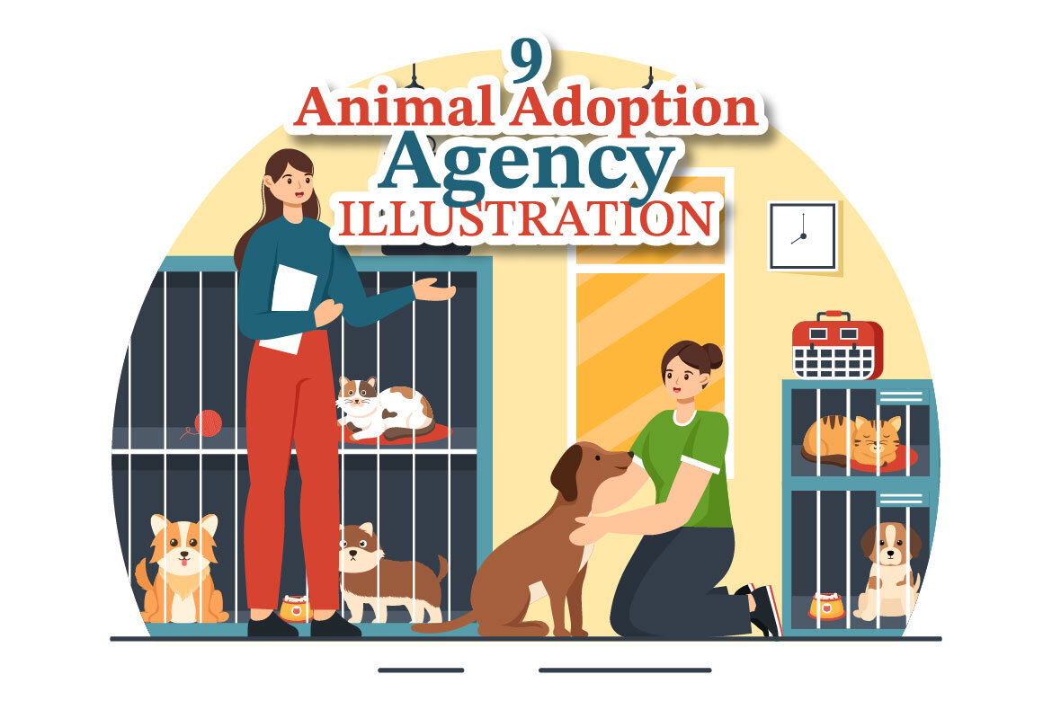 9 Animal Adoption Agency Illustration | Deeezy