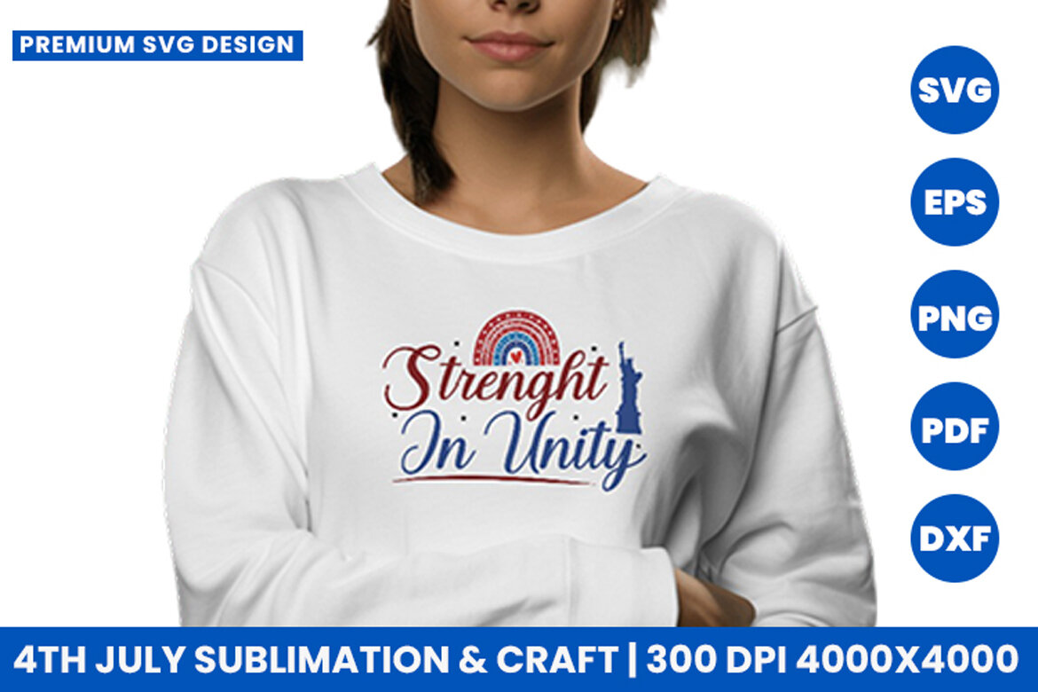 4th of July sublimation design, 4th July SVG, T-shirt SVG | Deeezy