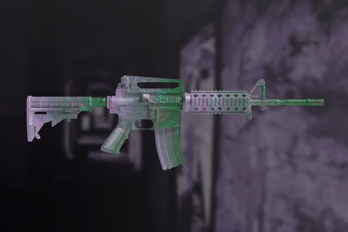 Game Weapon Skin Mockup | Deeezy