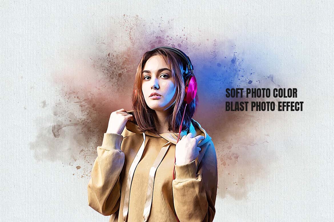 Soft Photo Color Blast Photo Effect | Deeezy