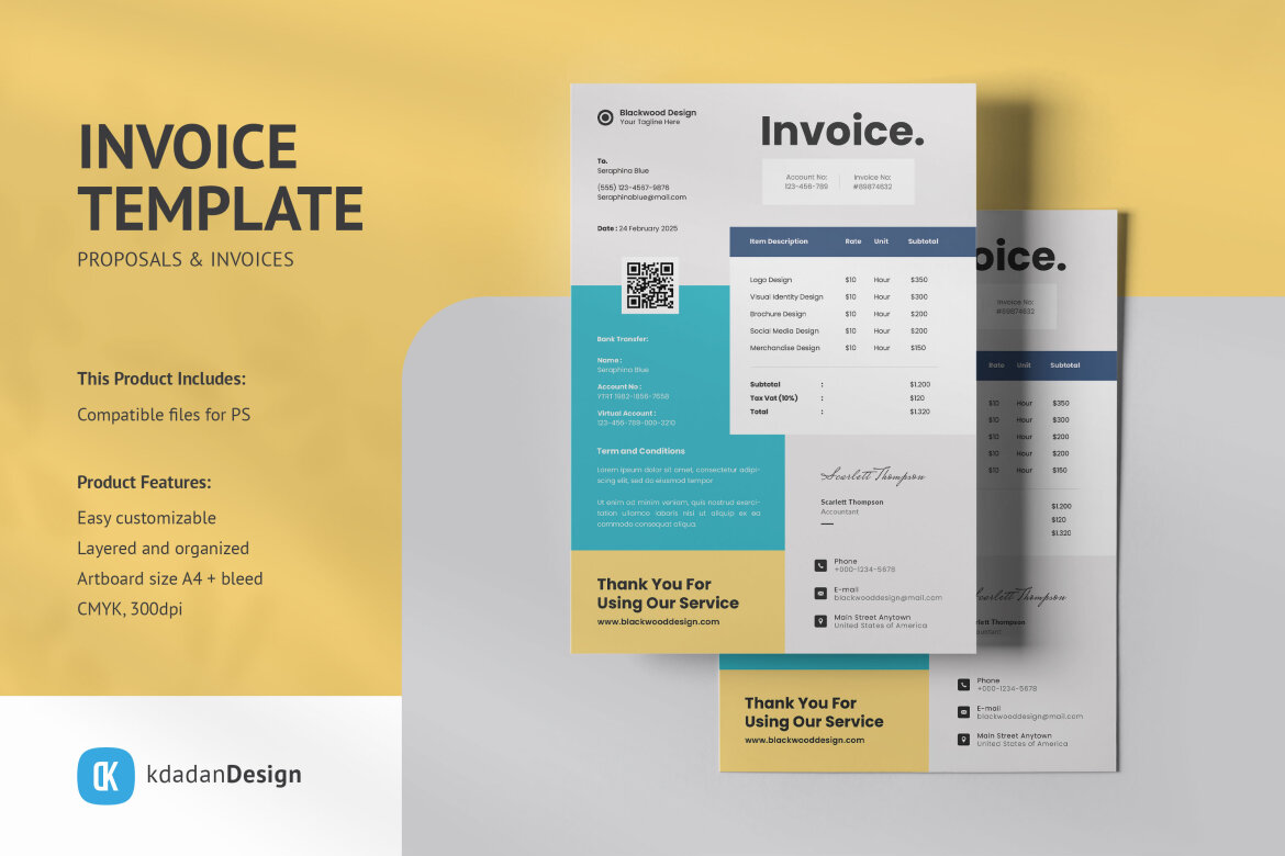 Invoice Template | Deeezy