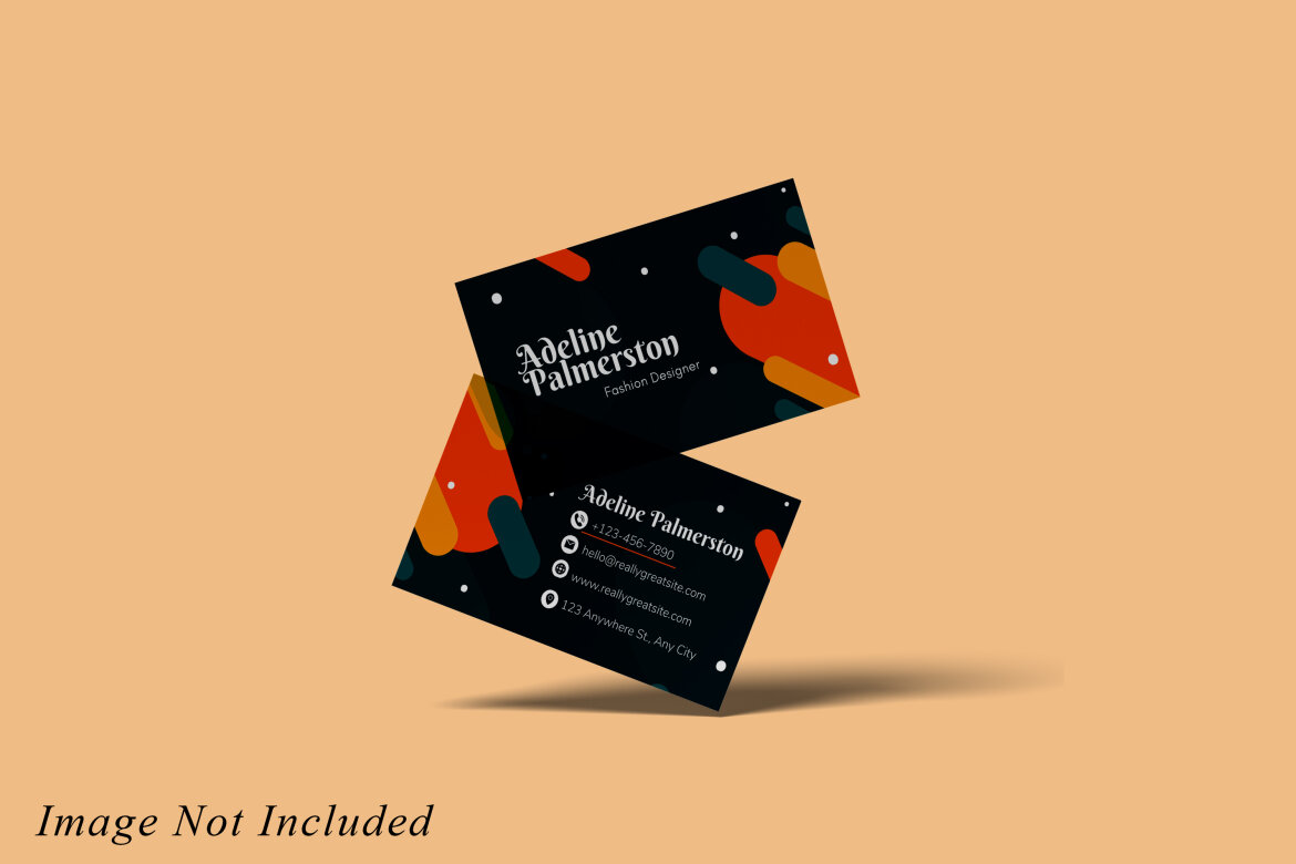 Elegant Business Card Mockup Deeezy