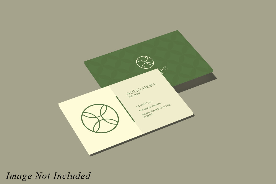 Elegant Business Card Mockup Deeezy