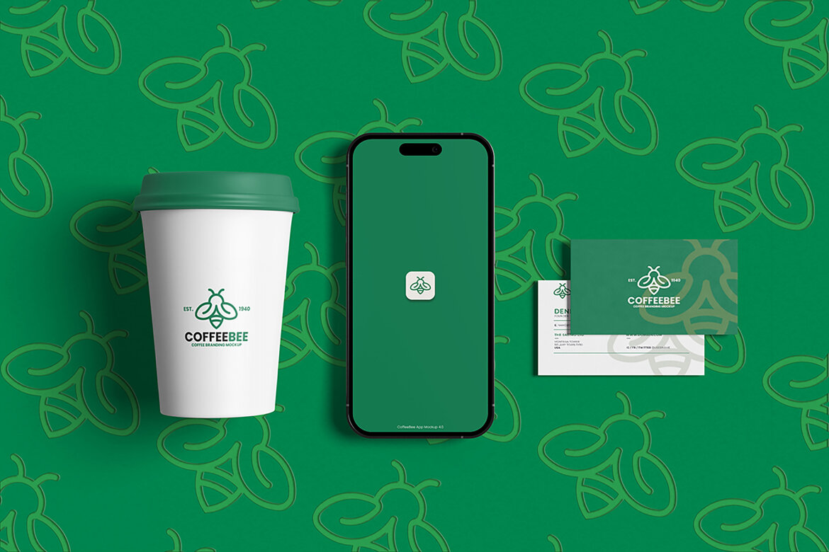 Awesome coffee packaging mockup deeezy