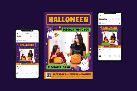 Halloween Sale Flyer