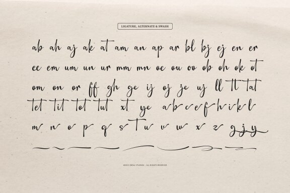 Kasalyra Squeak | Signature Font