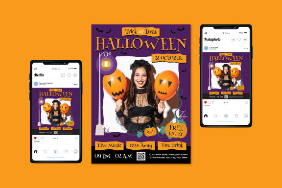 Halloween Party Flyer
