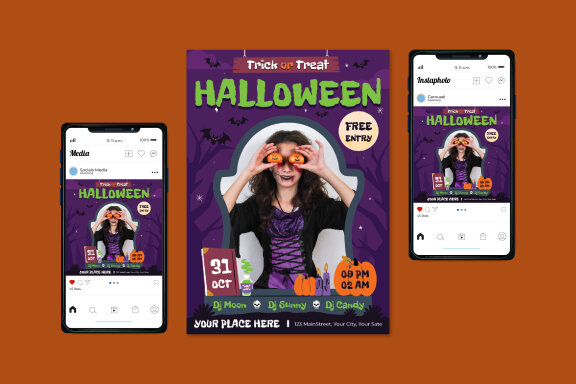 Halloween Party Flyer