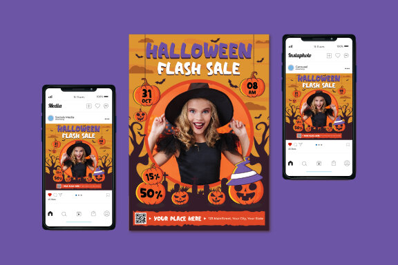 Halloween Sale Flyer