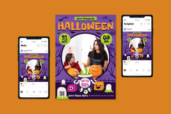 Halloween Sale Flyer