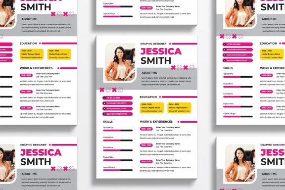 Colorful Resume CV