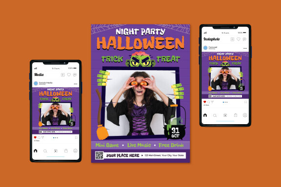 Halloween Party Flyer