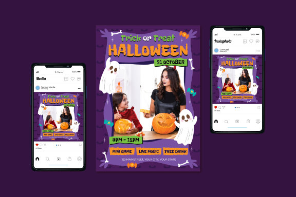 Halloween Party Flyer