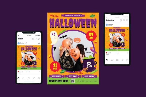 Halloween Party Flyer