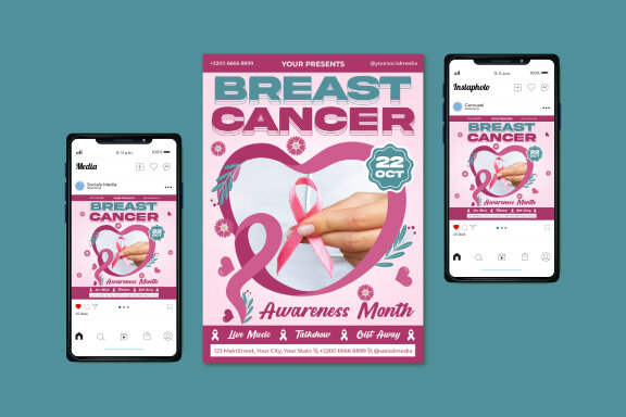 Breast Cancer Awareness Flyer