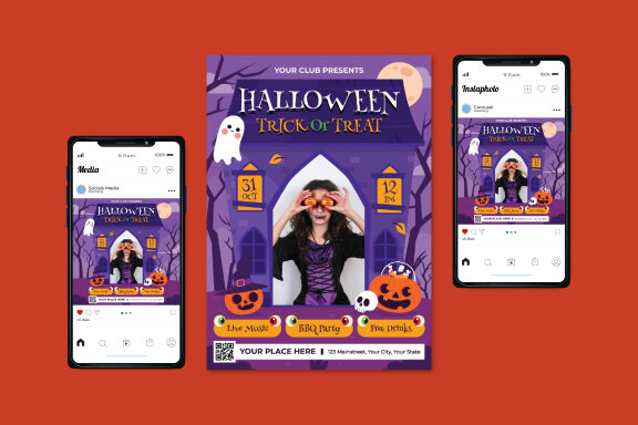 Halloween Party Flyer