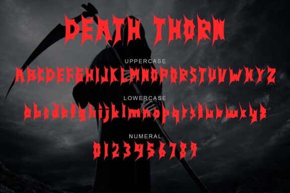 Death Thorn FREE Font