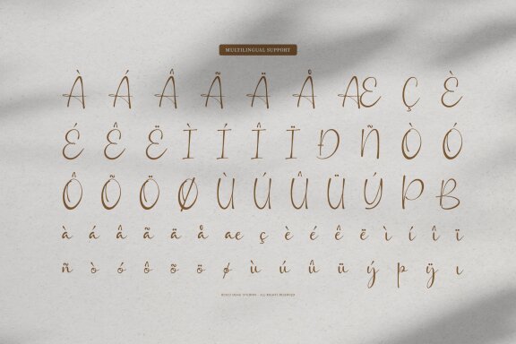 Bohemiya Felmirah | Signature Font
